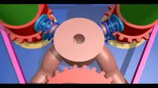 New type of internal combustion rotary piston engine : patented invention