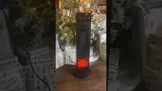 Cozy Indoor Heater with Fireplace & Remote #heater #fireplace #warmandcozy