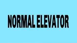 ROBLOX NORMAL ELEVATOR!! | Roblox | ALOX