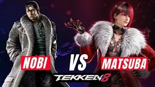 Tekken 8 Nobi (Dragunov) vs Matsuba (anna) Ranked Matches