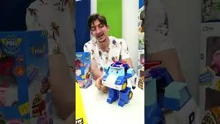 🔥Аварийная ситуация! Рой тушит огонь, а Поли ловит нарушителей! 🚓#длядетей #машинкидлядетей #игрушки