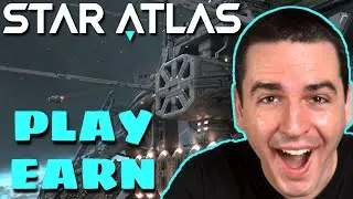 STAR ATLAS Massive New Blockchain Metaverse! 🚀 Top Crypto Game to Earn Money | Star Atlas Explained!