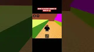 Among us in escape Tsunami for Brain rot 😱#shorts#gaming#roblox