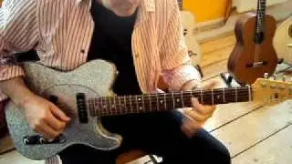 John Jorgenson plays on Johnny's G&L ASAT John Jorgenson Guitar and teach me the Hello Trouble solo