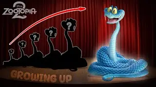 Gary and Nick Growing up character Evolution | Zootopia 2