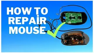 How to Change Broken Mouse Cable | How to Repair a Broken Mouse