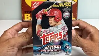 2018 Topps Series 1 Blaster Box - Gold, Foil & More!