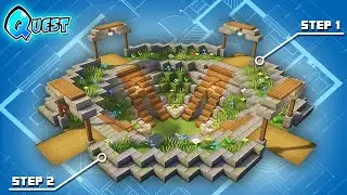 Minecraft: How to Build a Bunker Style Underground Base | My First One Take Voice Over Video!