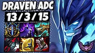 Draven vs Aphelios ADC [ QuadraKill ] Korea Master Patch 25.21