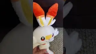 Scorbunny wants to play soccer with Cinderace!