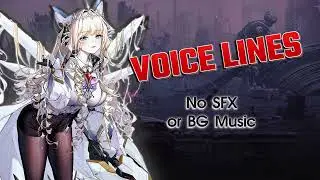 Crown - ALL Voice Lines (NO BACKGROUND MUSIC) Nikke Goddess of Victory [ENGLISH]