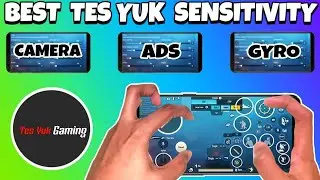 (2021)NEW TES YUK BEST SENSITIVITY + SETTINGS | 5 FINGER CONTROL | PUBG MOBILE