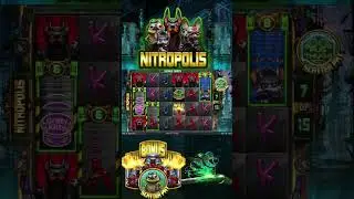 #epicwin #slot #nitropolis di #elkstudios 238X con 1&euro;. Prova la #demogratis #slotclubitalia #short