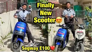 Finally ELECTRIC Scooter(Segway E100) pani Aayo😍❤️||Aba Pathao ma Petrol ko paisa Zero🤟