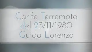 Carife Terremoto del 23/11/1980.