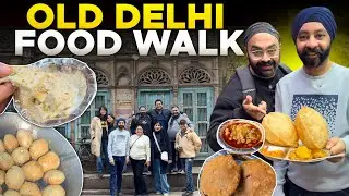 Old Delhi Food walk Chawri Bazaar | Winters food Walk | 4k
