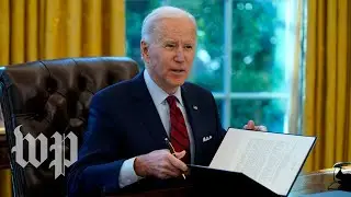 Biden signs executive orders on health care to 'undo the damage Trump has done'