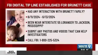 FBI establish digital tip line for Brunett murder and kidnapping case