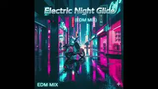 Electric Night Glide | Neon EDM, Night Drive Electronic Music (AI Music)