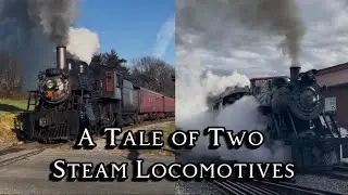 A Tale of Two Steam Locomotives: Christmas at the Strasburg Railroad 
