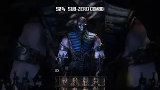50% SUB-ZERO EASY COMBO MKX #subzero #mkx