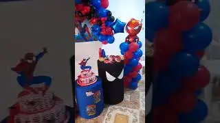decoraci&oacute;n sencilla de spiderman