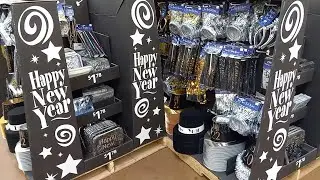 NEW YEARS EVE PARTY SUPPLIES NOW AT WALMART 🎆🧨 HATS, TIARAS, BEADS, HORNS, STREAMERS, BLOW OUTS ++