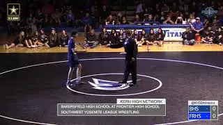 Boys Wrestling BHS at Frontier