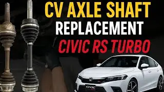 SYMPTOMS OF A BAD CV AXLE of Honda Civic RS Turbo