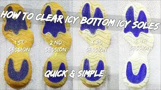 How To Clean & Clear Icy Bottom Icy Soles (Quick & Simple)