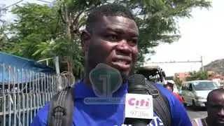 Wesley Grammar School Bus Catches Fire at Kasoa Tollbooth &mdash; 83 Students Escape!