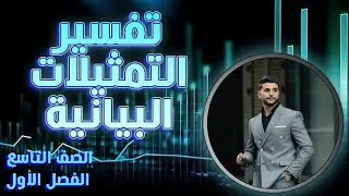تفسير التمثيلات البيانية الصف التاسع الفصل الاول