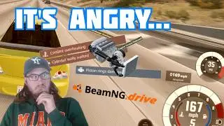 I turned the Mitsubishi EVO into an absolute MISSILE in BeamNG