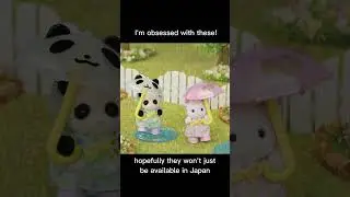 adorable new sets in Japan! Sylvanian Families (Calico Critters) #Shorts
