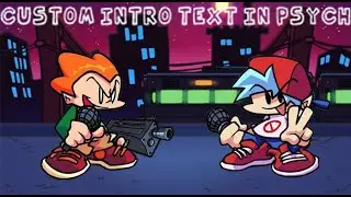Friday Night Funkin урок 6: изменение intro text в psych engine