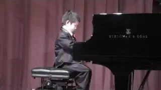 Blue Blues by Paul (6 yrs) at 2010 Paris Steinway Piano Competition