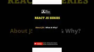 JSX : What and Why? | ☝️ Full video #reactjs #shorts