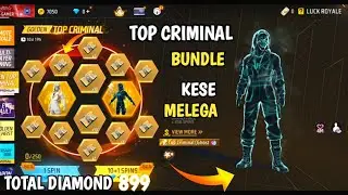 FREE FIRE🔥TOP CRIMINAL BUNDLE KESE MELEGA 🤯 FF 8TH ANNIVERSARY!! Events