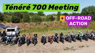 Gasoline talks, sausages & off-road action at the Yamaha Tenere 700 meeting in Berlin/ Brandenburg