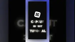 How to create 3d text animation 📈🌿 || capcut 3d text animation tutorial || ##3dtext #capcut