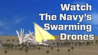 Watch The Navy&rsquo;s Swarming Drones