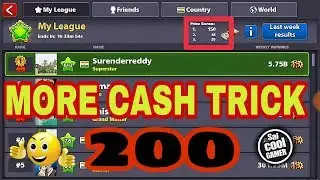 8 Ball pool league cash trick - saicoolgamer