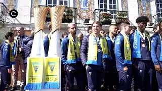 Homenagem à equipa de sub-23 do Estoril Praia que revalida título de campeã da Liga Revelação