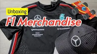 Umboxing Formula 1 Merchandise #asmr #unboxing #formula1 #f1 #lewishamilton #formulaone #racing