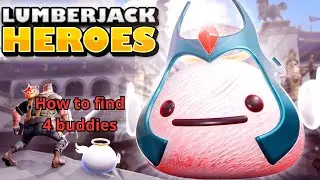 How to find 4 buddies on LUMBERJACK HEROES MAP FORTNITE CREATIVE / Secret room TUTORIAL