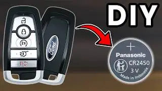 DIY 2020-2026 Ford Escape Key Fob Battery Replacement | How To Change Ford Escape Batteries