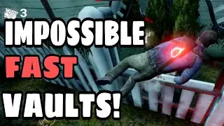 HOW TO GET IMPOSSIBLE FAST VAULTS IN HADDONFIELD! - DBD MOBILE #shorts