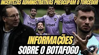 🚨TORCEDOR DO BOTAFOGO COM INCERTEZAS DE JOHN TEXTOR | MARTIN ANSELMI AJUSTANDO O ESQUEMA TÁTICO