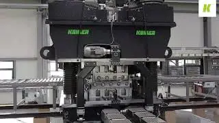 The Peak Performer 190P part leveler: for flat and stress-free metal sheets in heavy industry.
