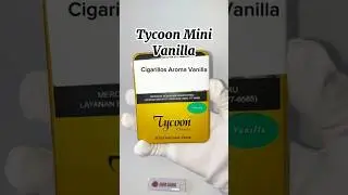 Cigarillos Tycoon Vanilla #cerutuindonesia #cigars #cerutu #cerutukuba #fyp #viral #cigar #luxury